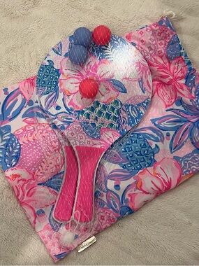 Lilly Pulitzer pickleball set